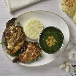 Grilled Chicken with Molokhia - Half